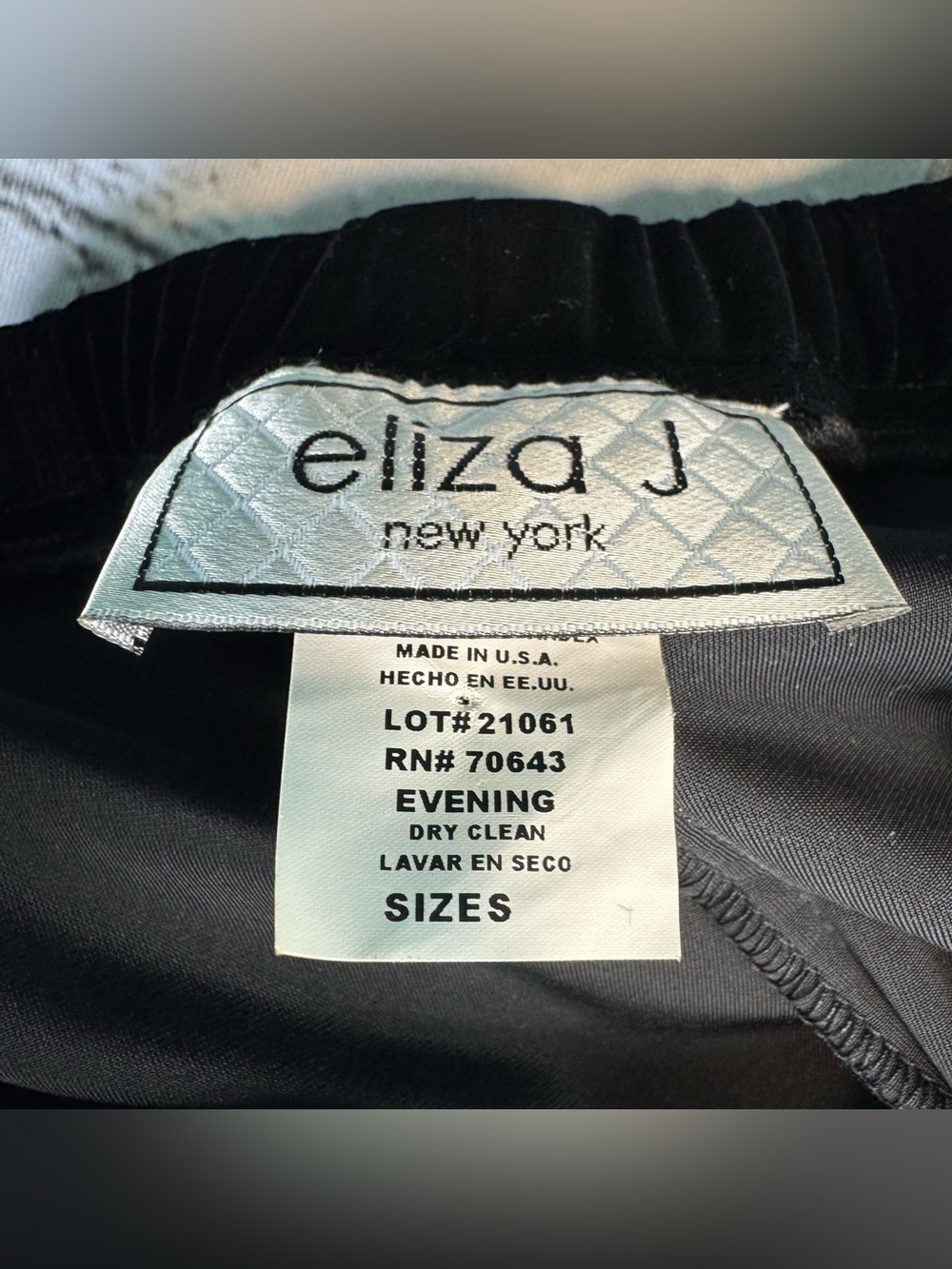 Eliza J Black Velvet Strapless Wide-Leg Cropped Leg Jumpsuit Evening Size Small - Picture 2 of 12
